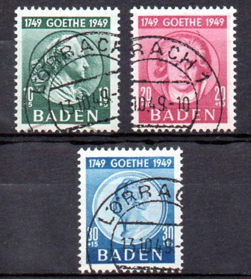 Baden Nº Michel 47/49 (o)